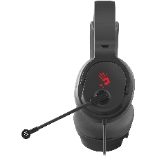 Гарнитура проводная с микрофоном A4Tech Bloody G330p черный 2м мониторные оголовье (G330P)