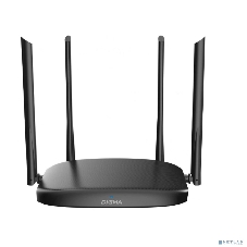 Роутер беспроводной Digma DWR-AC1202 AC1200 10/100/1000BASE-TX черный