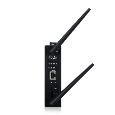 Точка доступа промышленная ZYXEL Wi-Fi 7 Industrial Access Point Zyxel NebulaFlex Pro IAP500BE, 802.11be (BE5100), MU-MIMO 2x2+2x2, external antennas (included), 1xLAN 2.5GE, PoE or dual power DC-input, DIN rail/wall mount