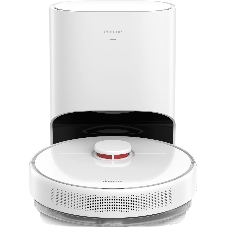 Робот-пылесос Dreame D10 Plus белый, 5200 мА·ч Li-Ion, уборка сухая/влажная, пылесборник контейнер 0.4 л