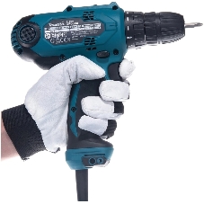 Дрель Makita DF0300 320Вт,БЗП-10мм,0-450\0-1500об\м,1.2кг,кор