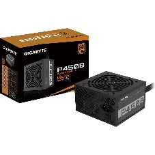 Блок питания Gigabyte GP-P450B, 450Вт, 80 PLUS Bronze, APFC 120мм, черный