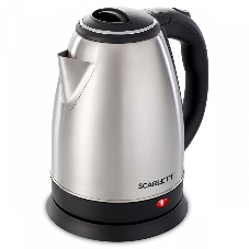 Чайник электрический Scarlett SC-EK21S26 1.8л. 1800Вт серебристый (корпус: нержавеющая сталь)