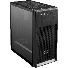Компьютерный корпус без блока питания Cooler Master Elite 500, 2xUSB3.2, 1x120Fan, w/o PSU, Black, w/o ODD, Window TG left panel, ATX