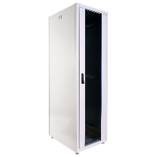 Шкаф телекоммуникационный напольный ЭКОНОМ 48U (600 × 800) дверь стекло, дверь металл