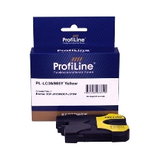 Картридж струйный ProfiLine PL-LC39/985Y для принтеров Brother DCP-J125/DCP-J315W/DCP-J515W/MFC-J220/MFC-J265W/MFC-J410/MFC-J415W с чернилами Yellow