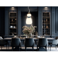 Светильник Ambrella light LH53162 SB/WH бронза/белый 12W 3000K D170*1510