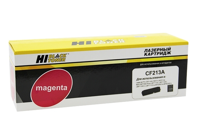 Расходные материалы Hi-Black CF213A Картридж для HP LJ Pro 200 M251/MFPM276, №131A, M     