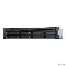 Сетевое хранилище Synology Rack 2U, QC2.2GHzCPU/4GbDDR4(upto32)/RAID0,1,5,6,10/upto 8 hot plug HDDs SATA(3,5'or2,5')(upto 12 with RX418)/2xUSB3.2/1eSATA/iSCSI/4xGbE(+1Expslot)/2xIPcam(upto 40)/2xPS/norail