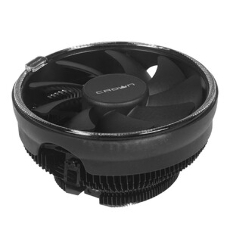 Кулер для процессора Crown CM-1150PWM RED v2 черный, 105 мм, алюминий, 1800 об/мин, 26.3 дБ, 4 pin, 115 Вт, 70 мм