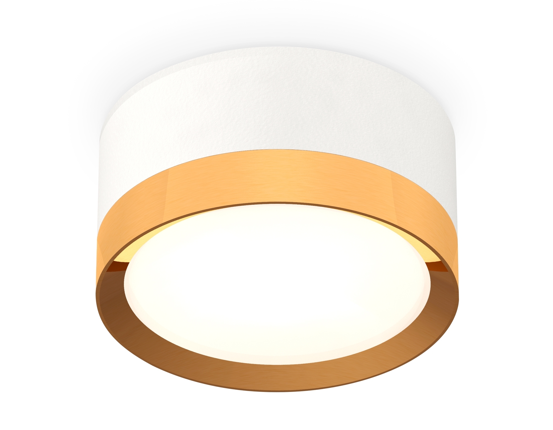 Светильник Ambrella Light XS8101005 SWH/PYG белый песок/золото желтое полированное GX53 (C8101, N8124)