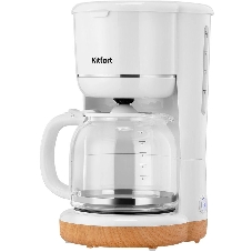 Кофеварка капельная Kitfort КТ-7453 900Вт белый