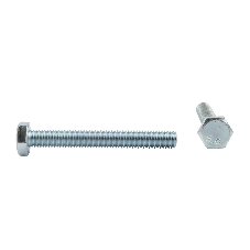 Болт шестигранный Kranz DIN 933, 10х90, короб (10 шт./уп.)