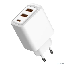 Сетевое зарядное устройство Rexant с двумя портами USB-A и одним портом USB-C, 10 Вт