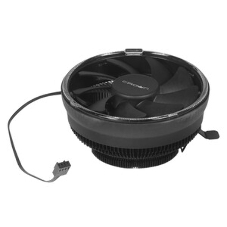 Кулер для процессора Crown CM-1150PWM RED v2 черный, 105 мм, алюминий, 1800 об/мин, 26.3 дБ, 4 pin, 115 Вт, 70 мм