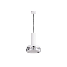 Светильник Ambrella light FA9488 WH/CH белый/хром 4200K 18W D200*590 (без ПДУ)