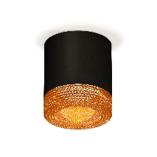 Светильник Ambrella Light XS7402014 SBK/CF черный песок/кофе MR16 GU5.3 (C7402, N7195)