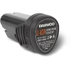 Дрель-шуруповерт Daewoo DAA 1220Li, 12 В, 1.5 Ач, 32 Нм, щеточный