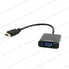 Переходник Gembird-Cablexpert Переходник HDMI-VGA, 19M/15F (A-HDMI-VGA-03)