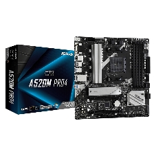 Материнская плата ASRock A520M Pro4, AM4, AMD A520, 4xDDR4, 4xSATA, 2xM.2, 1xPCIe 3.0 x16, DisplayPort, HDMI, D-Sub, 1x1Gb LAN, 3x3.5 мм, 7.1, microATX