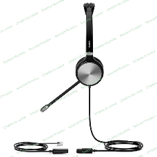 Гарнитура проводная YEALINK YHS36 Dual Дуо, Проводная, HD звук, QD, RJ9, шт