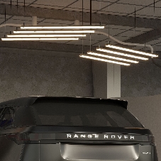 Светильник линейный Gauss СПП-Т8-G13 LITE 220-230V IP65 1276x60x55мм для LED ламп 1х1200мм 1/16