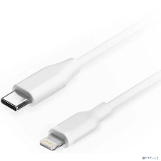 Кабель Filum USB 2.0, 1 м., белый, 3 А, разъемы: USB Type С male - Lightning male, пакет. (FL-C-U2-CM-LM-1M-W)