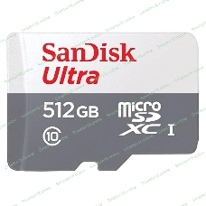 Флеш карта SANDISK MICRO SDXC 512Gb UHS-I SDSQUNR-512G-GN3MN