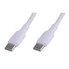 Кабель USB2.0 Cablexpert CCB-USB2-CMCMO1-1MW, TypeC/TypeC, Classic 0.1, 3A, 60Вт, PD/QC3.0, медь, 1м, белый, коробка