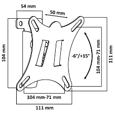 Кронштейн LE'STER LST-101.02 ТВ 10
