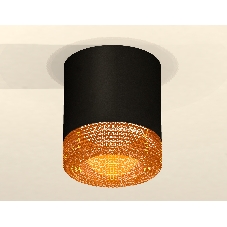 Светильник Ambrella Light XS7402014 SBK/CF черный песок/кофе MR16 GU5.3 (C7402, N7195)