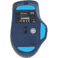 Мышь беспроводная Defender Tisa GM-126 белый/синий, 1600 dpi, радиоканал, Bluetooth, USB, кнопки - 6