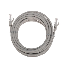 Патч-корд U/UTP Rexant cat.6, RJ45-RJ45, неэкранированный, 26AWG, LSZH, серый, 5 м