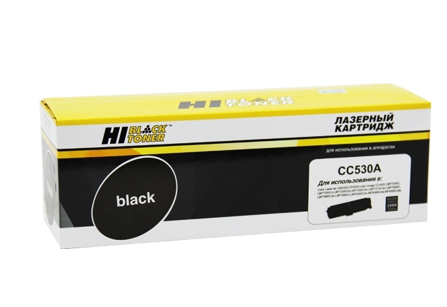 Картридж лазерный HP CLJ CP2025/CM2320/Canon LBP7200 (Hi-Black) CC530A/№ 718, BK, 3,5K
