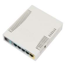 Роутер беспроводной MikroTik RB951UI-2HND N300 10/100BASE-TX белый