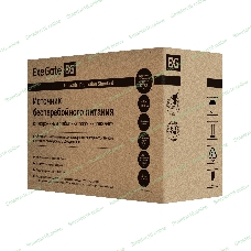 Источник бесперебойного питания ExeGate Power Back BNB-400.LED.AVR.4C13 <400VA/240W, LED, AVR, 4*C13, металлический корпус, Black>
