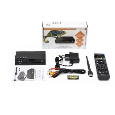 Ресивер DVB-T2 Сигнал Эфир HD-250 черный
