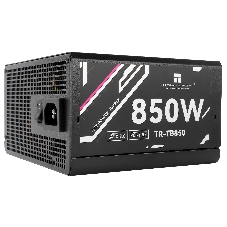 Блок питания Thermalright, 850W 80+ Bronze (ATX, 3.0, PCIe 5.0, Full modular, 1x24(20+4)pin, 2xCPU 8(4+4)pin, 4xPCIe*2 8(6+2)pin, 3xSATA3, 1x12+4pin (12VHPWR PCIe 5.0 12+4pin 600mm), 3xMOLEX4pin, Active, 120x120мм, 150x140x86mm, APFC, black)