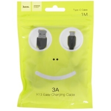 Кабель USB 2.0 HOCO X13, AM/Type-C M, черный, 1м