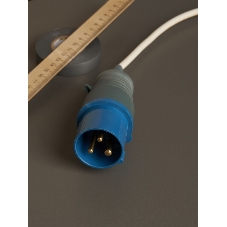 Вилка IEK PSR01-016-3 013 2Р+РЕ 16А 220В IP44 IEK