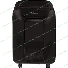 Шредер Fellowes PowerShred LX200 черный (секр.P-4)/перекрестный/12лист./22лтр./скрепки/скобы/пл.карты