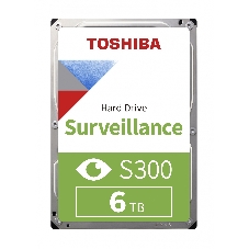 Жесткий диск Toshiba 6Tb SATA-III Surveillance S300 (5400rpm) 256Mb 3.5