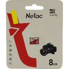 Флеш карта Netac P500 ECO MicroSDHC 8Gb C10 NT02P500ECO-008G-S