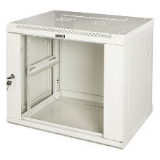 Шкаф настенный серии Pro, 12U 600x450, стеклянная дверь