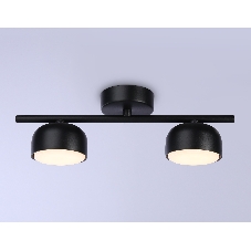 Светильник Ambrella light TN71024/2 BK черный GX53/2 max 12W 320*80*140