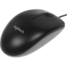 Мышь проводная Logitech M90 черный/серый, 1000 dpi, USB, кнопки - 3