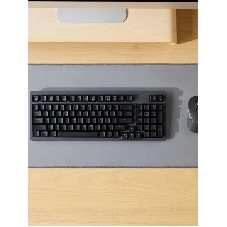 Клавиатура Logitech K868 гибридная, USB Type-A, Bluetooth, радиоканал, чёрный