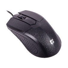 Мышь проводная Defender Optimum MB-270 черный, 1000 dpi, USB, кнопки - 3