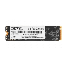Накопитель SSD Patriot Viper VP4300 Lite, 1Tb, PCIe 4.0 x4, M.2 2280, NVMe, R/W 7400/6400, с радиатором