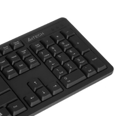 Комплект клавиатура+мышь A4Tech 3330N беспроводной, USB, 1200 DPI, чёрный